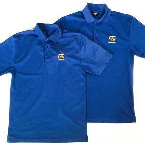 Lot of 2 Best Buy Employee Polo Shirts M Medium